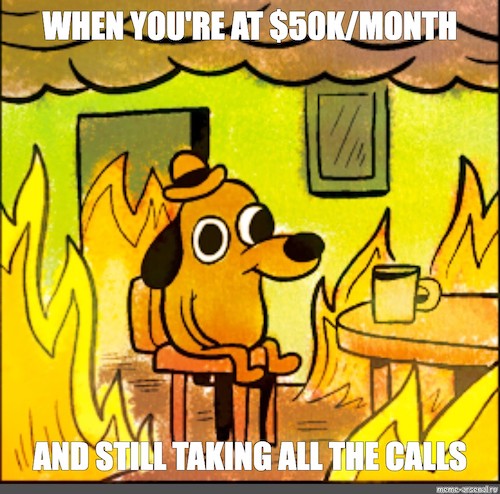 Book more sales calls and this might happen